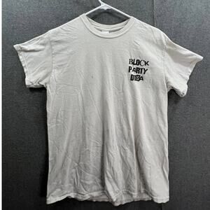 Gildan Shirt Women Medium White Short Sleeve Casual T Shirt Ladies